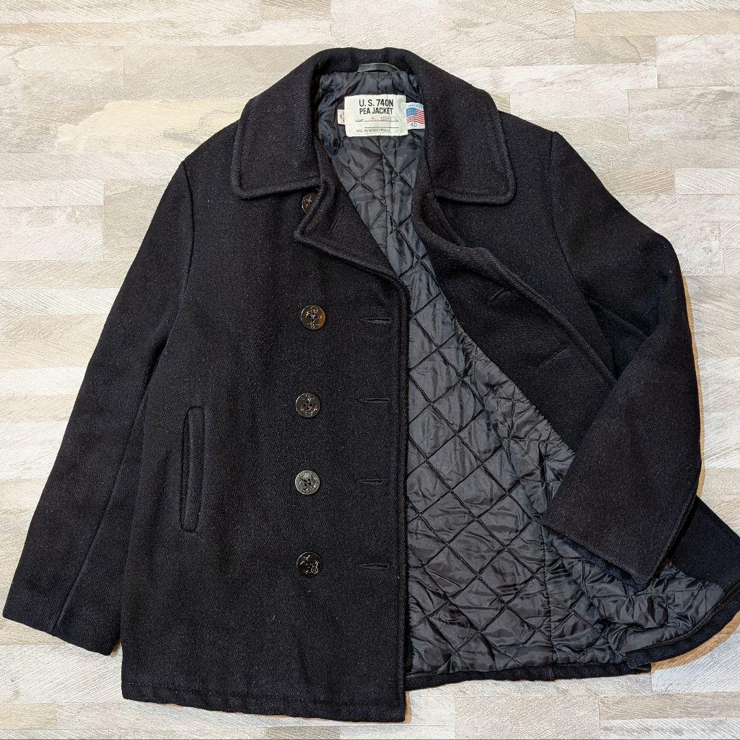 ★ヴィンテージ★90s Schott 740N ピーコート 40 USA製