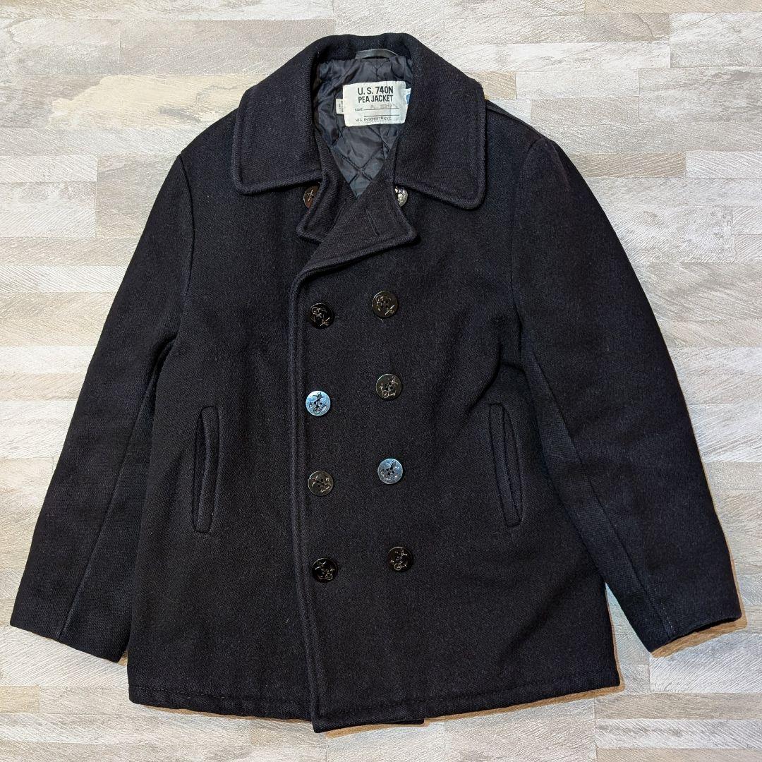 ★ヴィンテージ★90s Schott 740N ピーコート 40 USA製