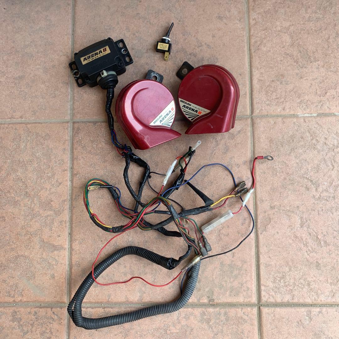 ミツバ　アリーナホーン 2 切替スイッチ付