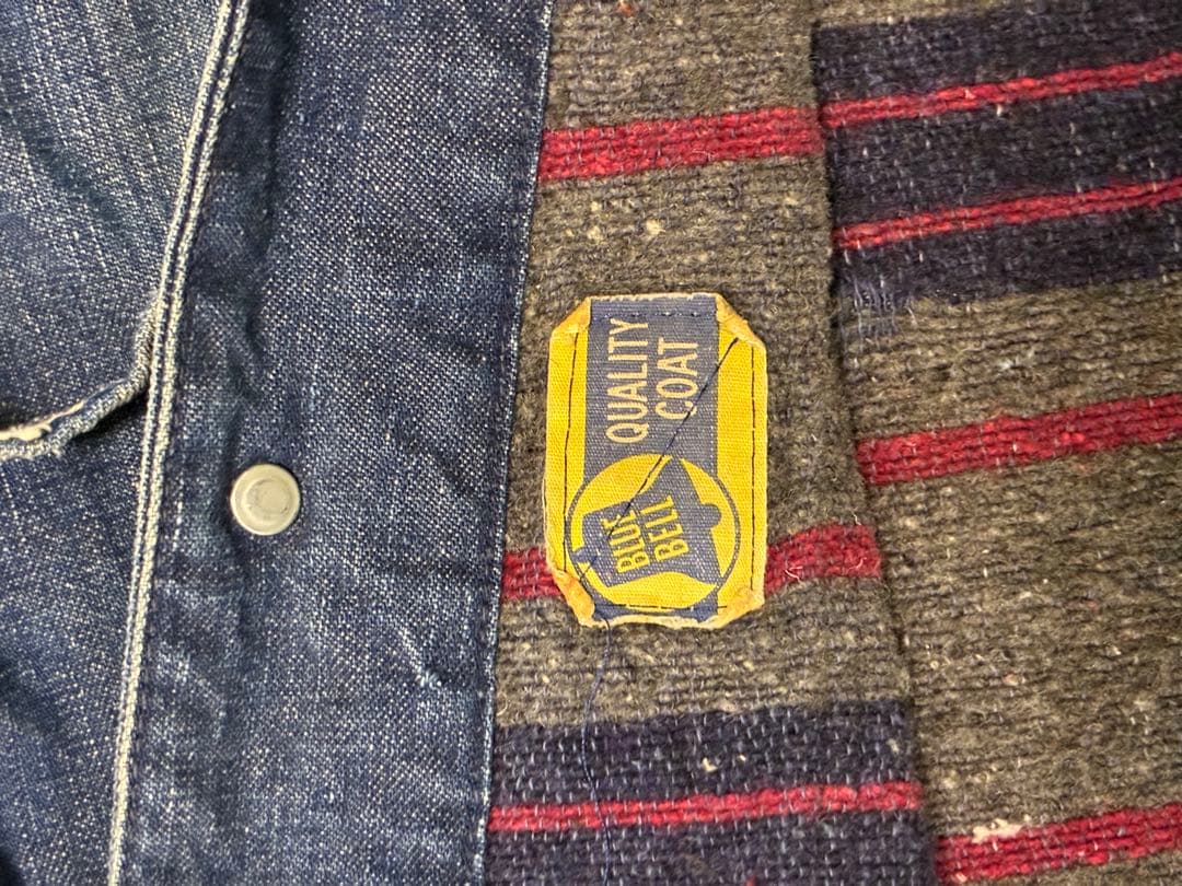 60s BLUE BELL ブランケット ワーク カバーオール ジャケット