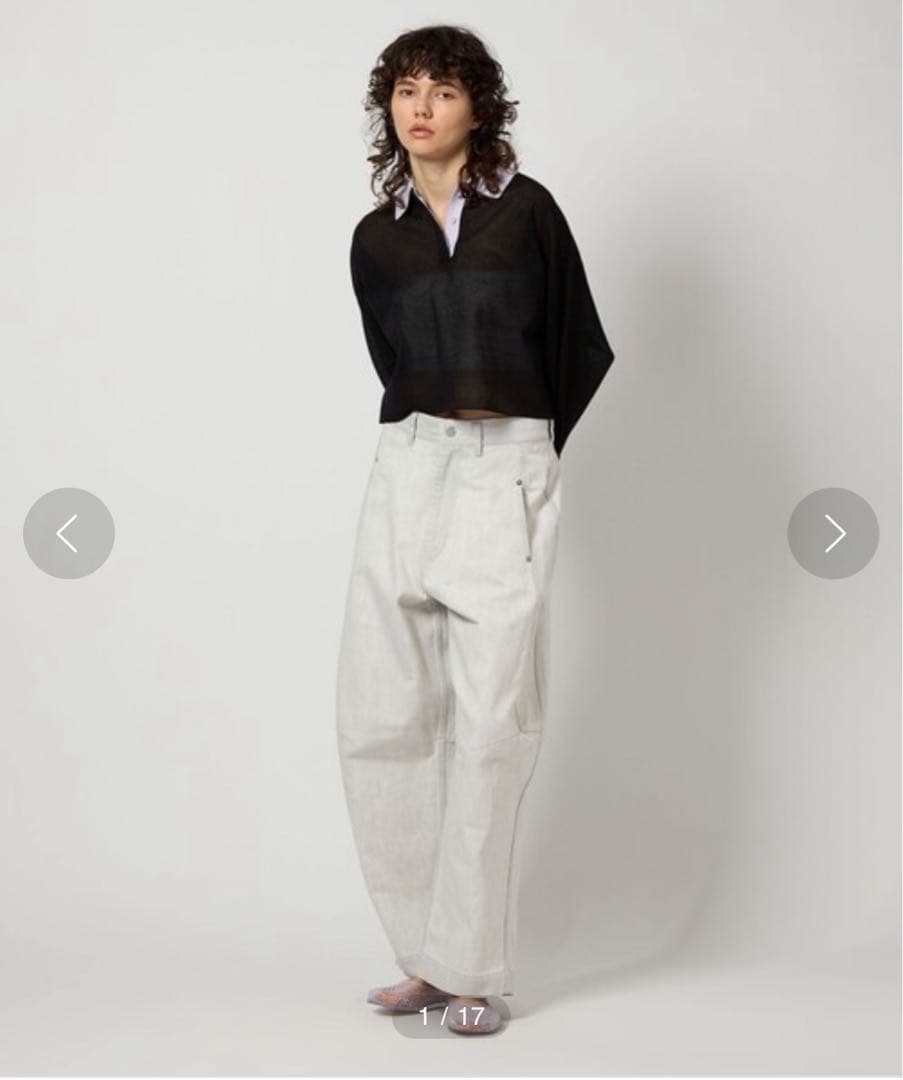 6roku ロク　シアーラガーニット