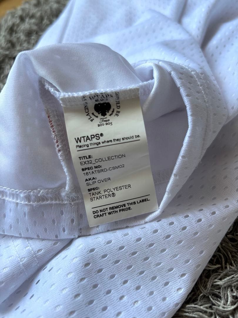 WTAPS メッシュタンクトップ ホワイト