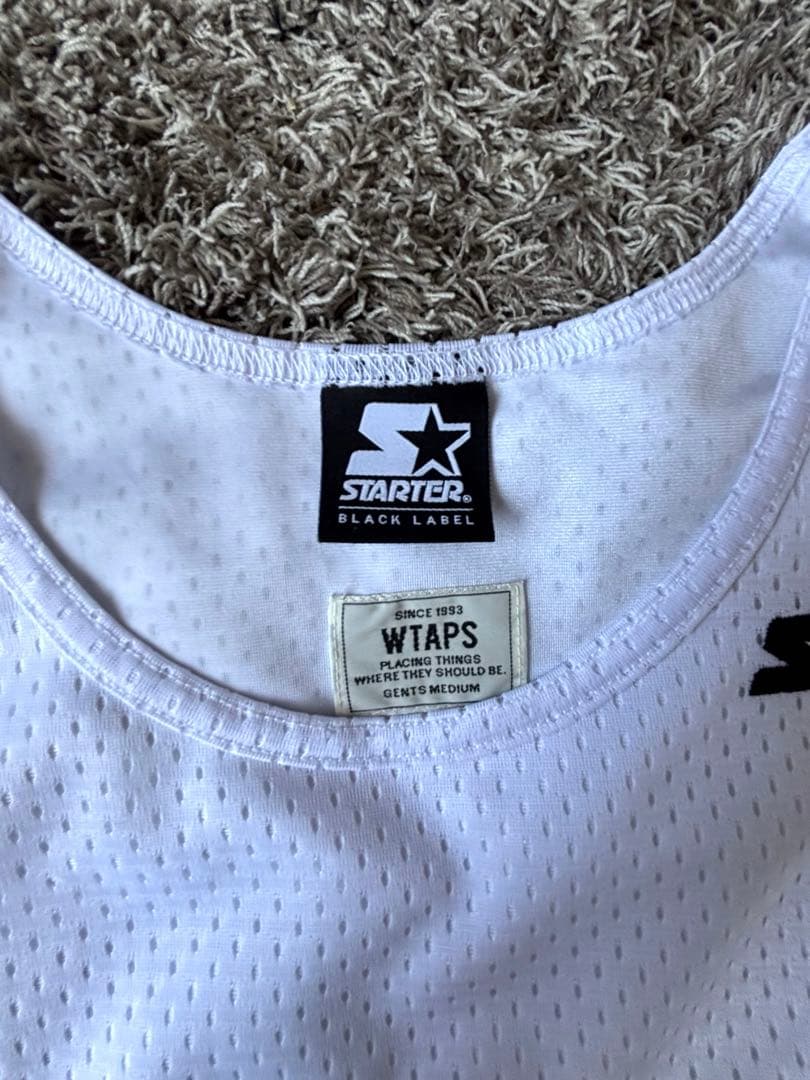 WTAPS メッシュタンクトップ ホワイト
