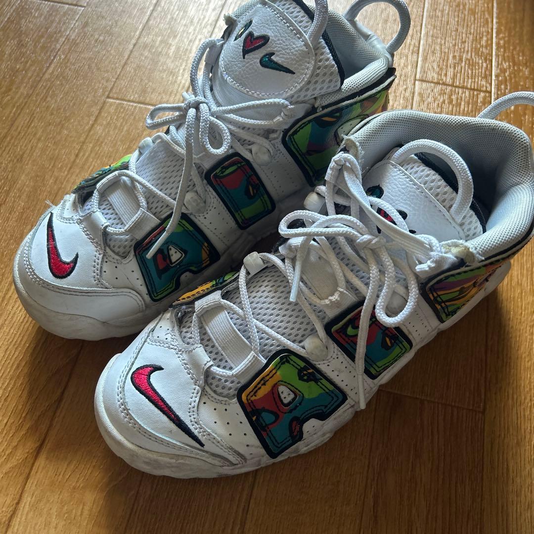 海外限定 24.0㎝ NIKE エアモア アップテンポ ピースラブ モアテン