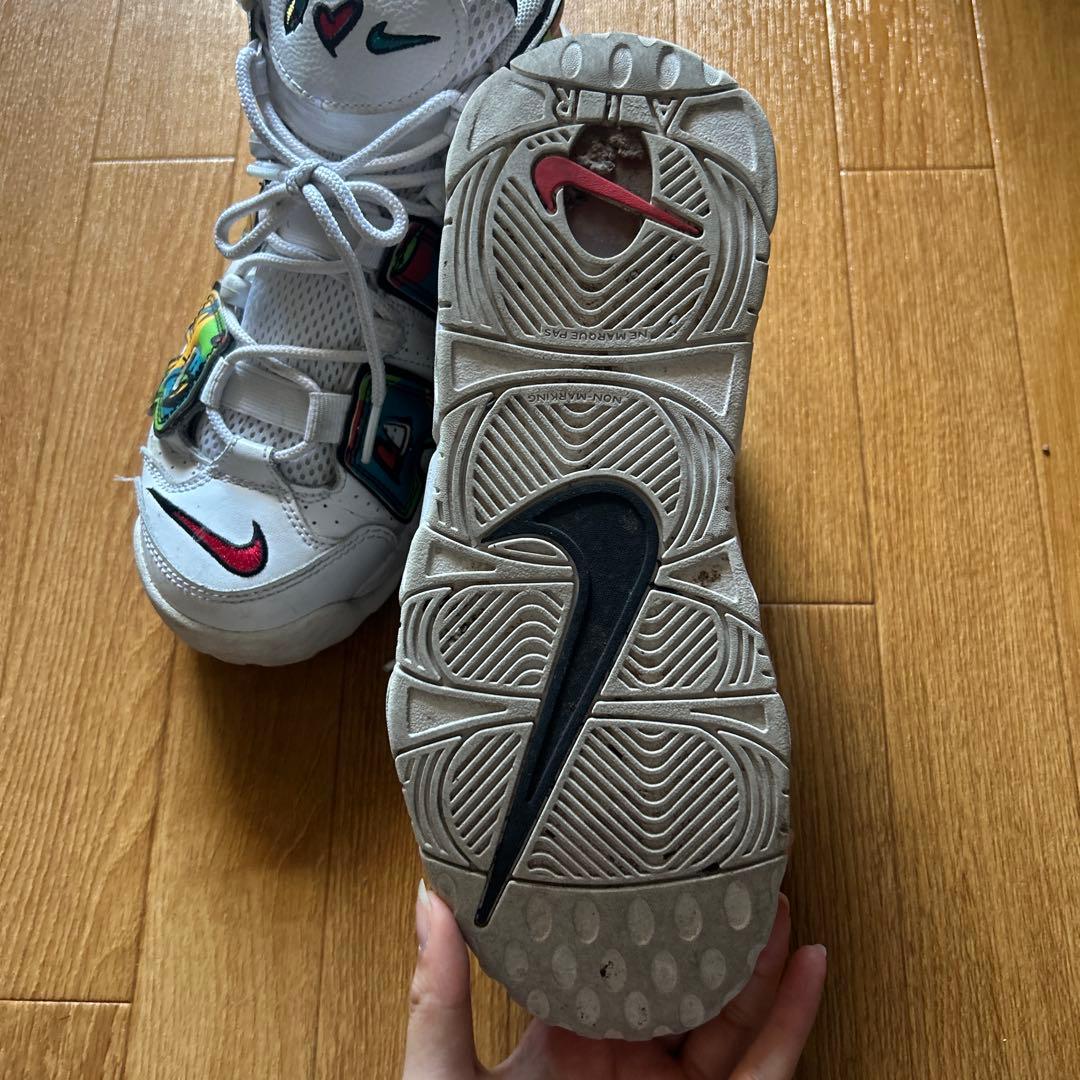 海外限定 24.0㎝ NIKE エアモア アップテンポ ピースラブ モアテン