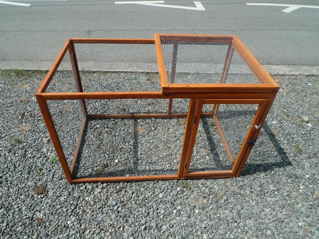小動物用ケージ 木製フレーム