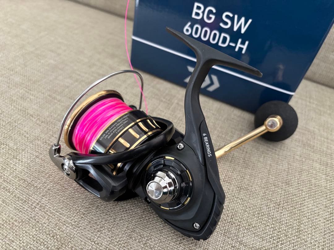 Daiwa BG SW 6000D-H スピニングリール