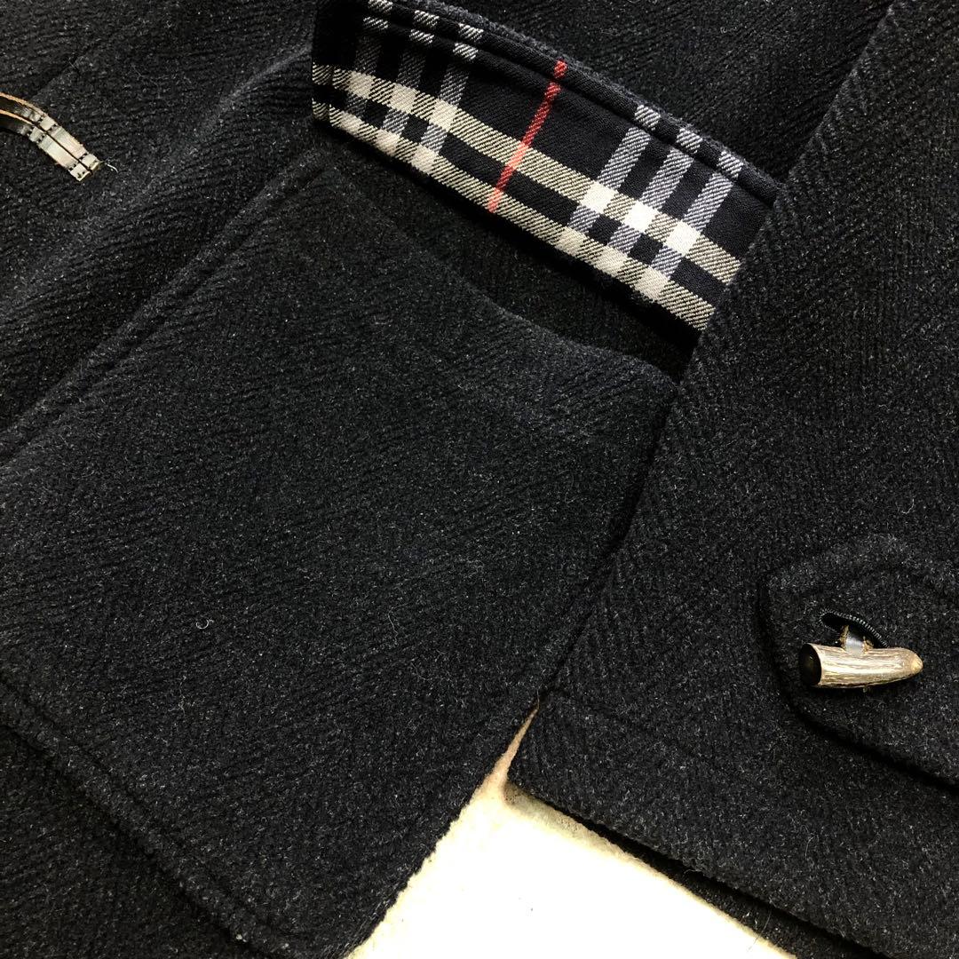 バーバリーズ ムーアブルック ヘリンボーン ヴィンテージ ダッフルコート LY