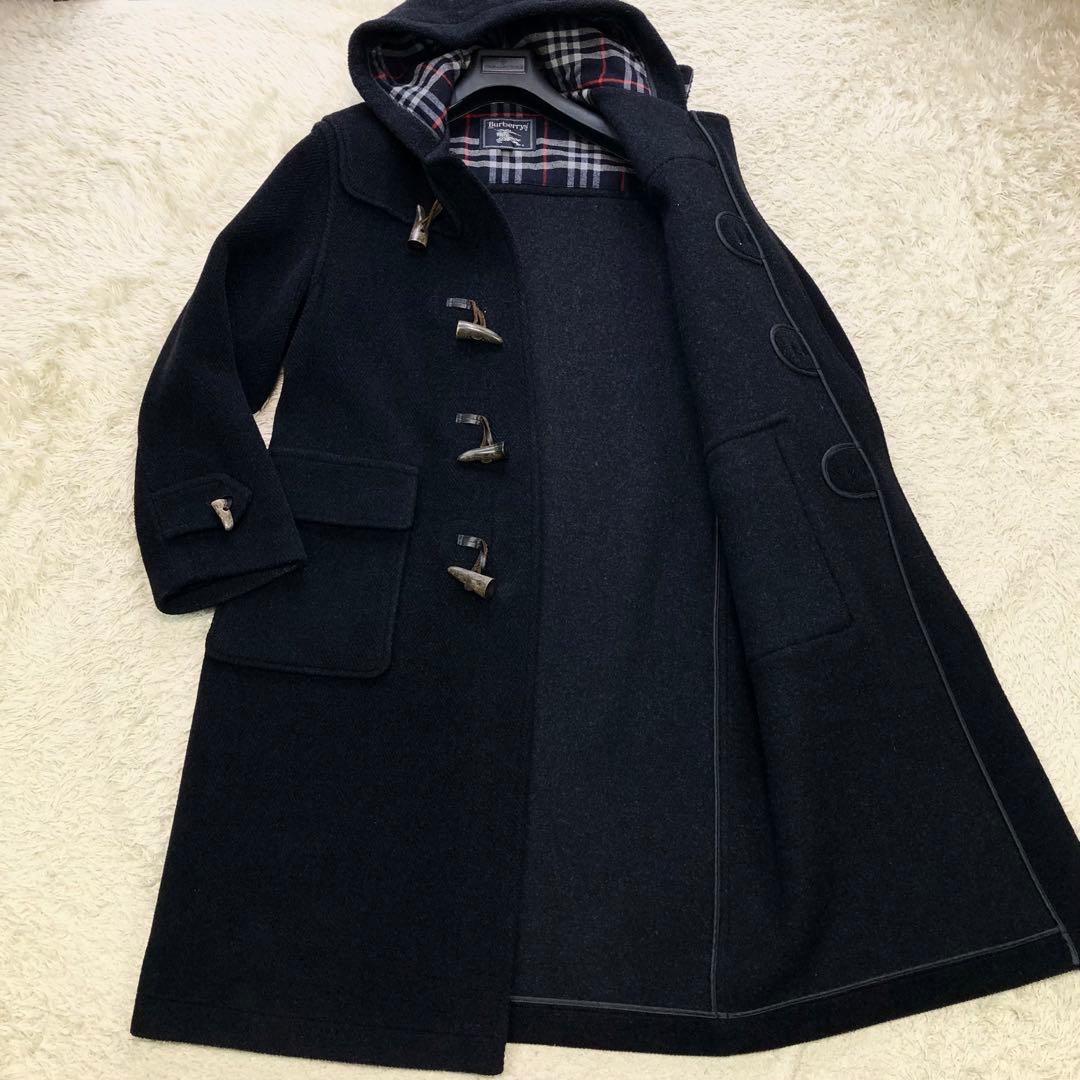 バーバリーズ ムーアブルック ヘリンボーン ヴィンテージ ダッフルコート LY