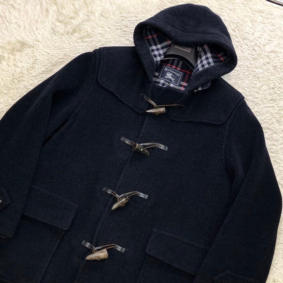 バーバリーズ ムーアブルック ヘリンボーン ヴィンテージ ダッフルコート LY