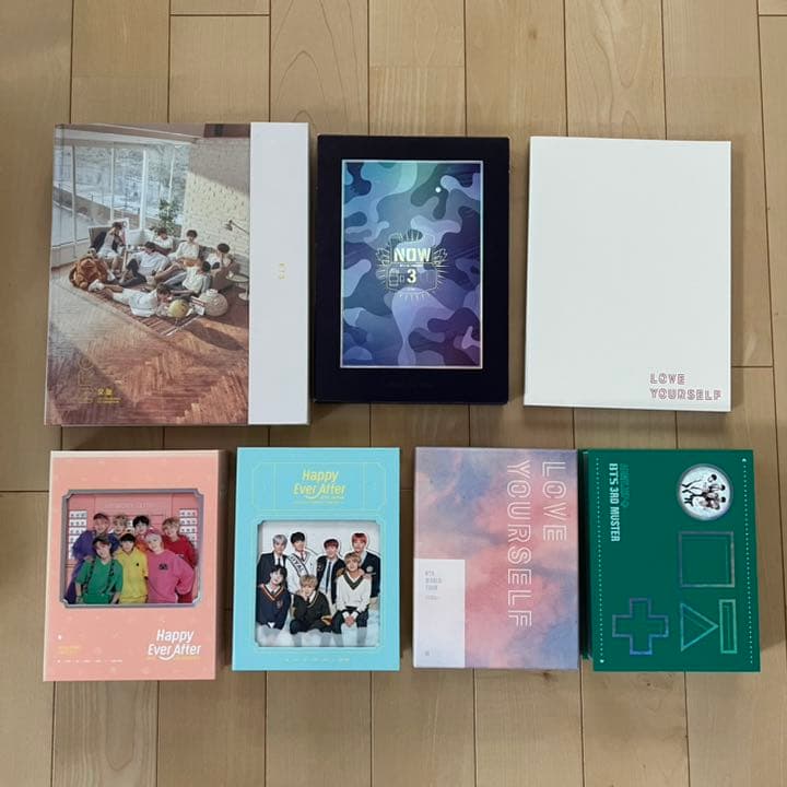 BTS bts アルバム シーグリ　サマパケ　ペンライト　うちわ トレカ　セット