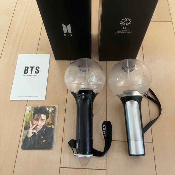 BTS bts アルバム シーグリ　サマパケ　ペンライト　うちわ トレカ　セット