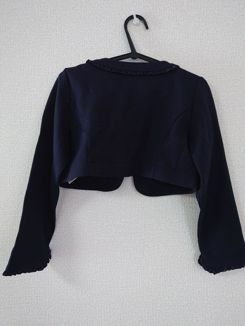 べべ　フォーマルワンピース　シャツ・ボレロ付　120cm 　卒園式　入学式