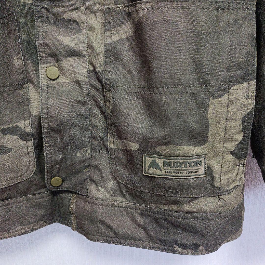 バートン　スノボーウェア　迷彩 メンズ　S　ジャケット