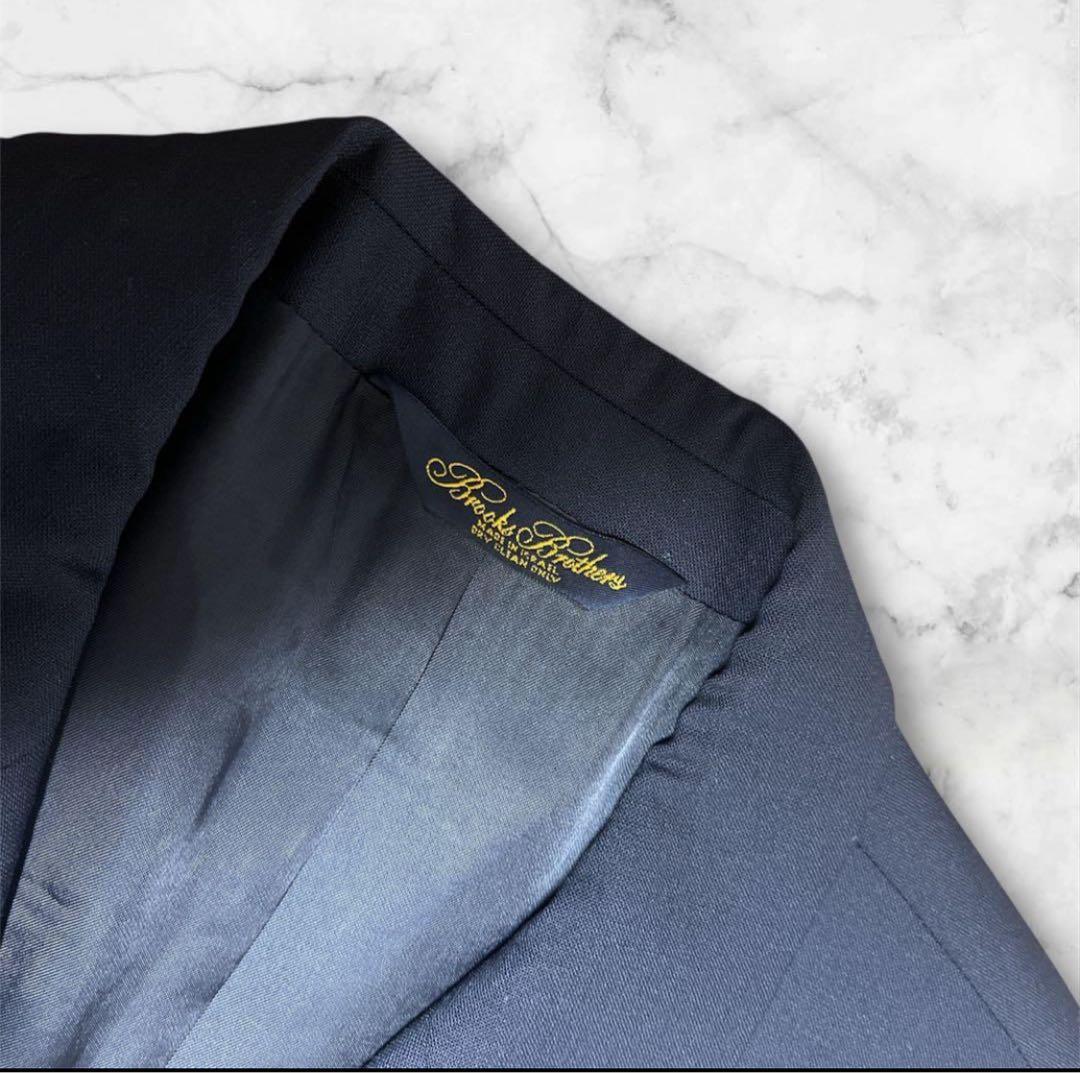 BROOKS BROTHERS ダブル紺ブレザー　XL