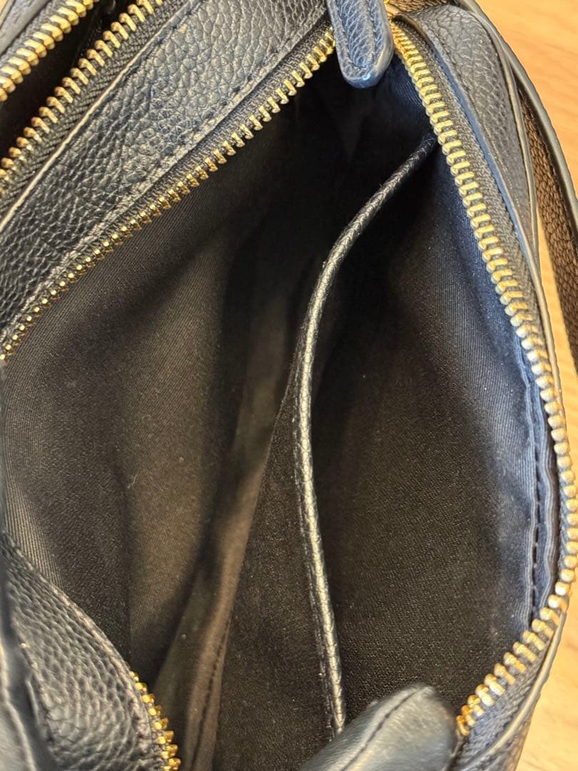 LAUREN RALPH LAUREN ショルダーバッグ　本革