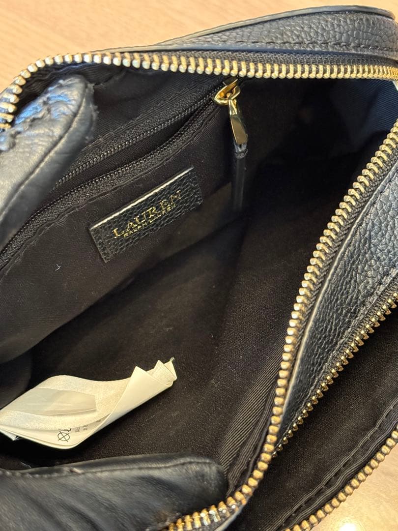 LAUREN RALPH LAUREN ショルダーバッグ　本革