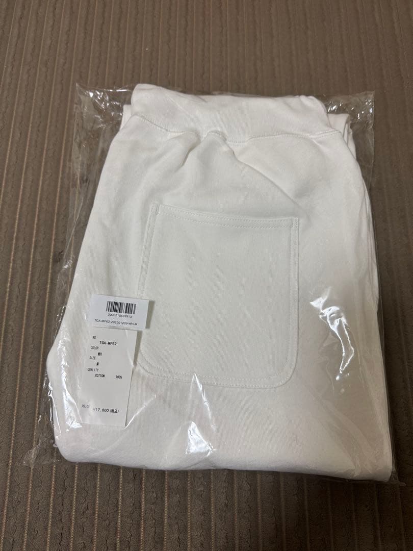 TANGRAM ホワイト コットンパンツ M