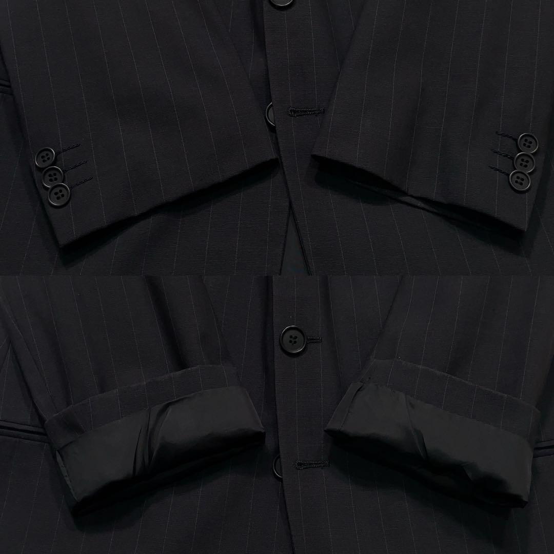 寿*司様 ジョルジオアルマーニ イタリア製 春夏 上質ウール スーツ セットアッ