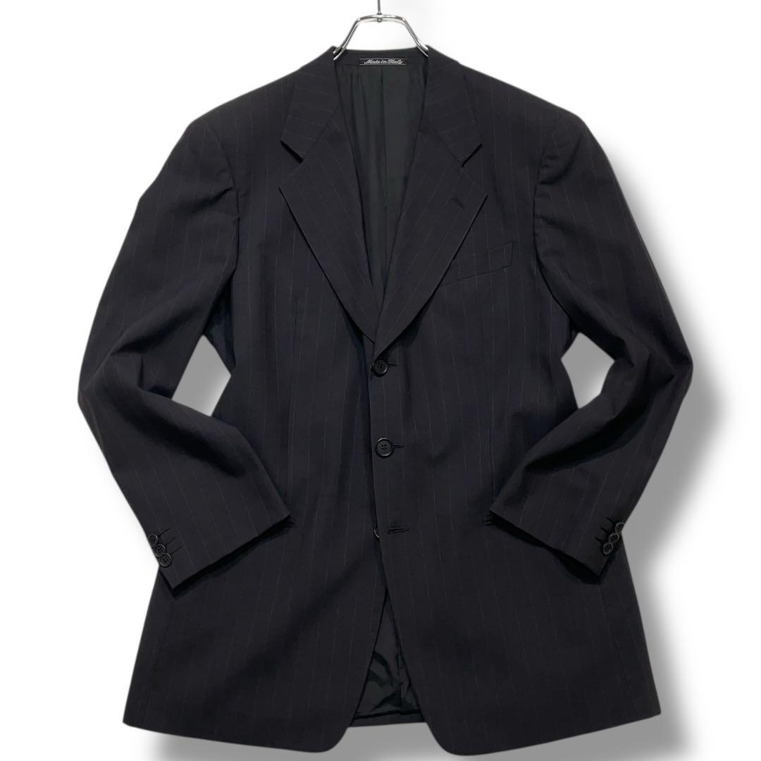 寿*司様 ジョルジオアルマーニ イタリア製 春夏 上質ウール スーツ セットアッ