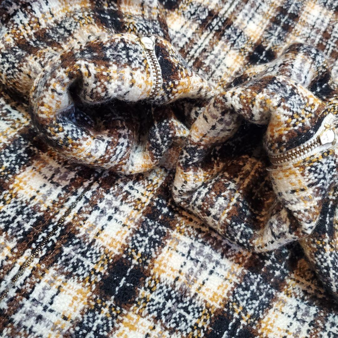 Christian Dior 現行タグ ツイードノーカラージャケット