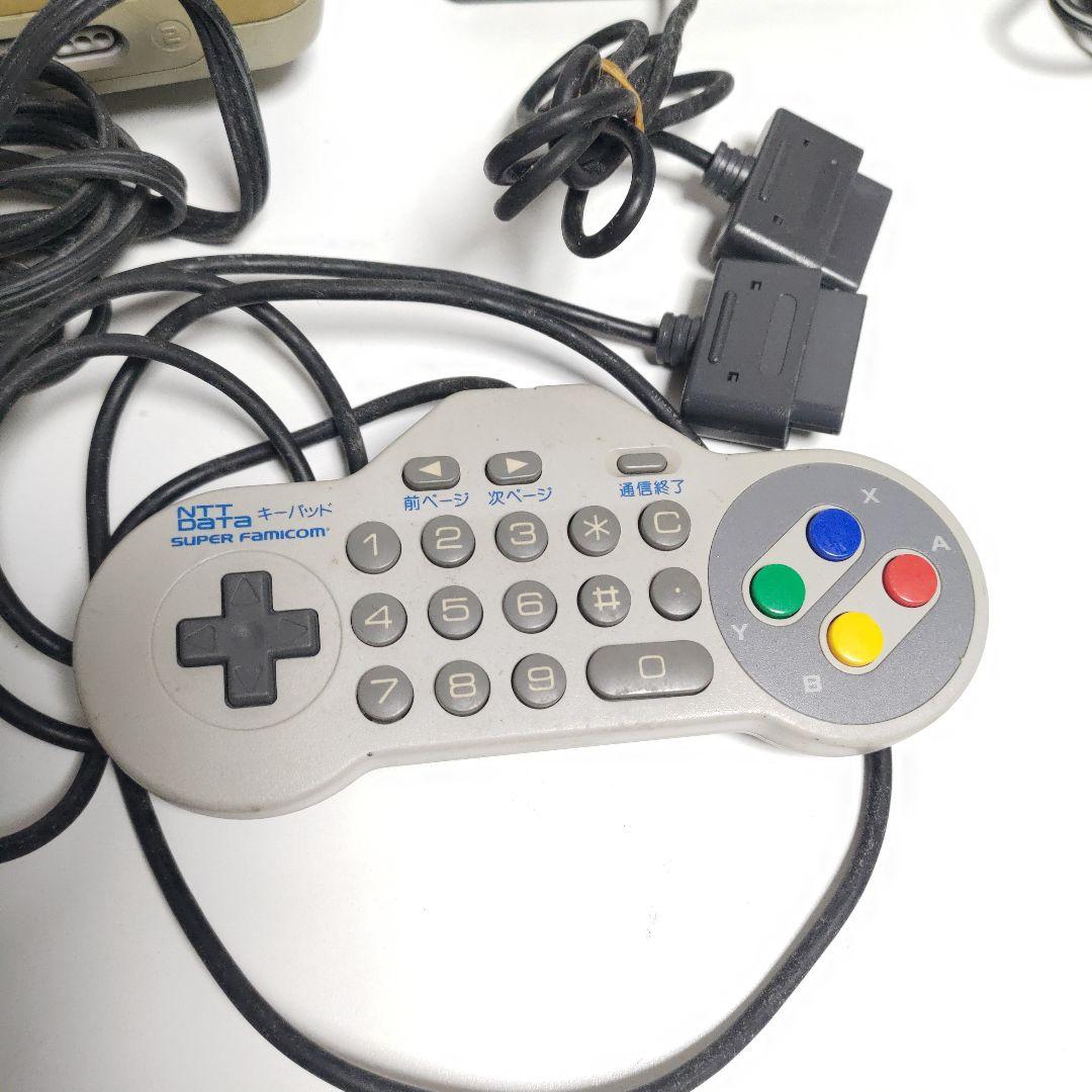 Nintendoニンテンドー スーパーファミコン NTT DaTaキーパッド