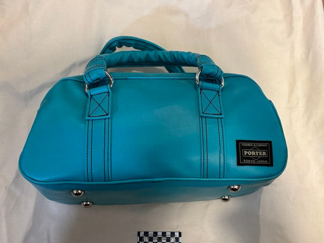 ターコイズ PORTER FREE STYLE Mini Boston Bag