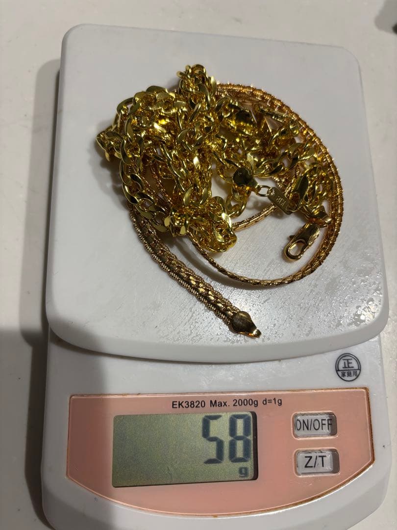 遺品整理　アクセサリー　ネックレス　ブレスレット約58g