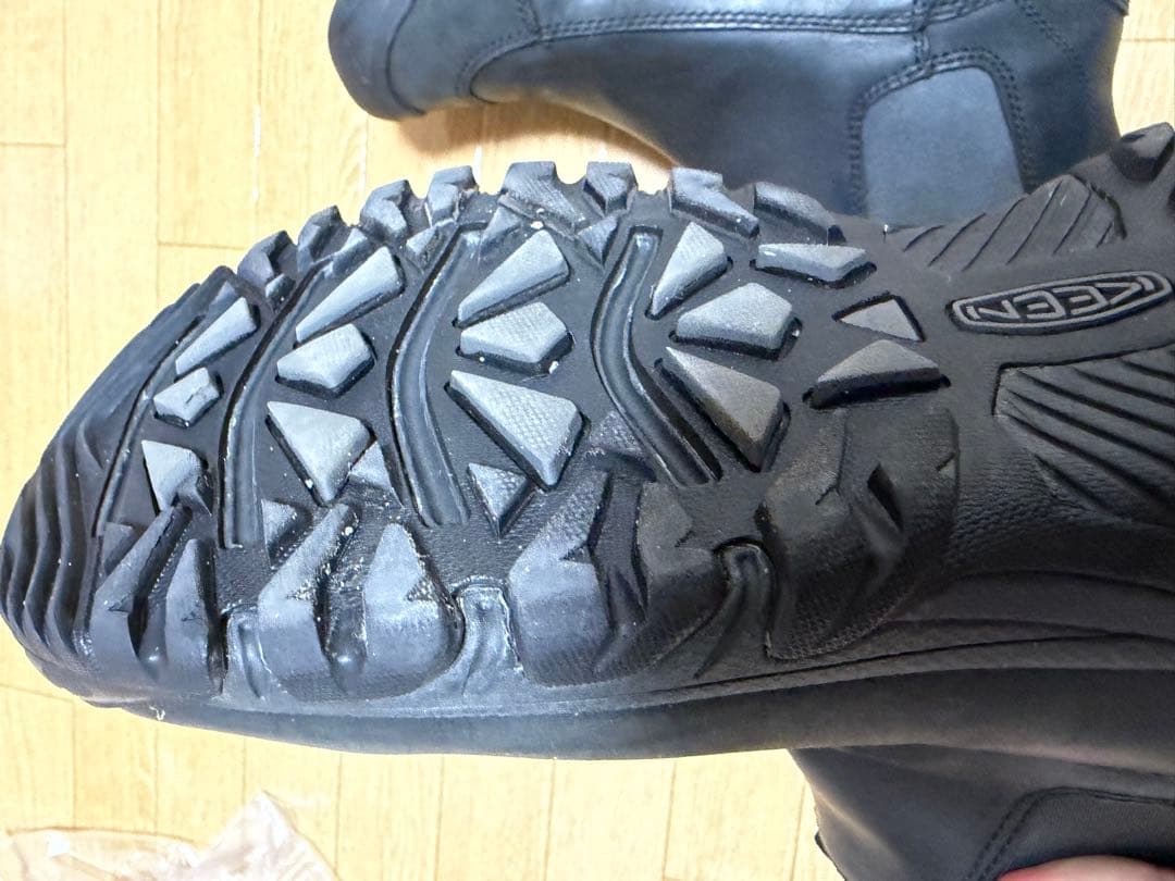 ※sun　KEEN キーン　アンカレッジブーツ　28 ブラック　アウトドア