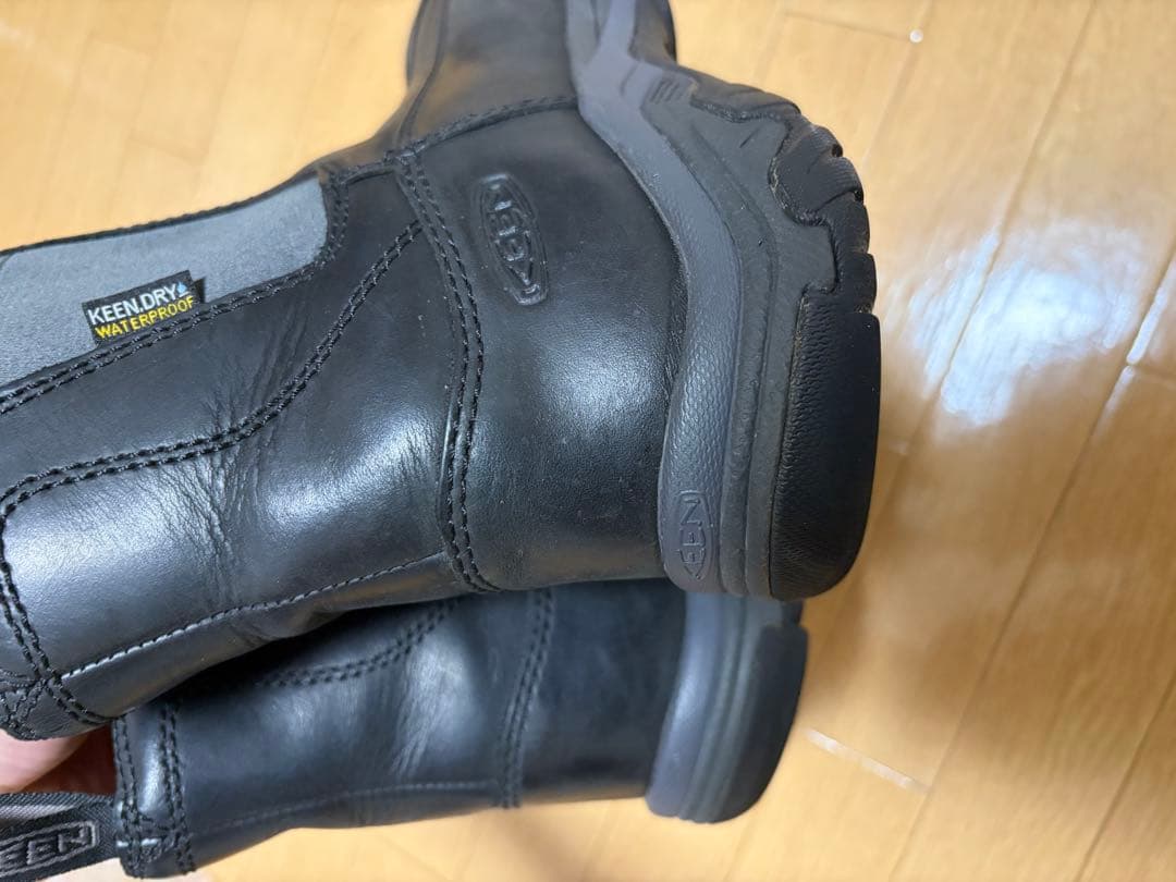 ※sun　KEEN キーン　アンカレッジブーツ　28 ブラック　アウトドア