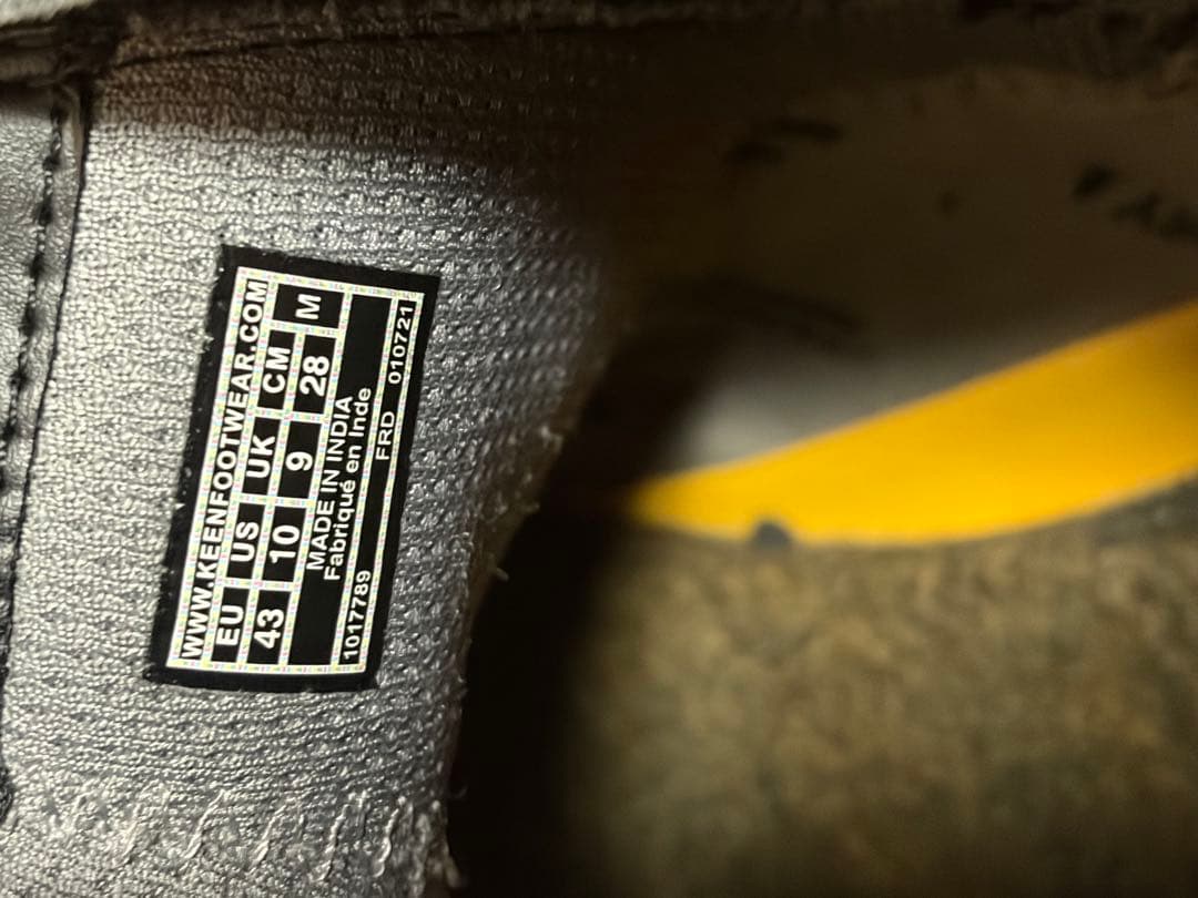 ※sun　KEEN キーン　アンカレッジブーツ　28 ブラック　アウトドア