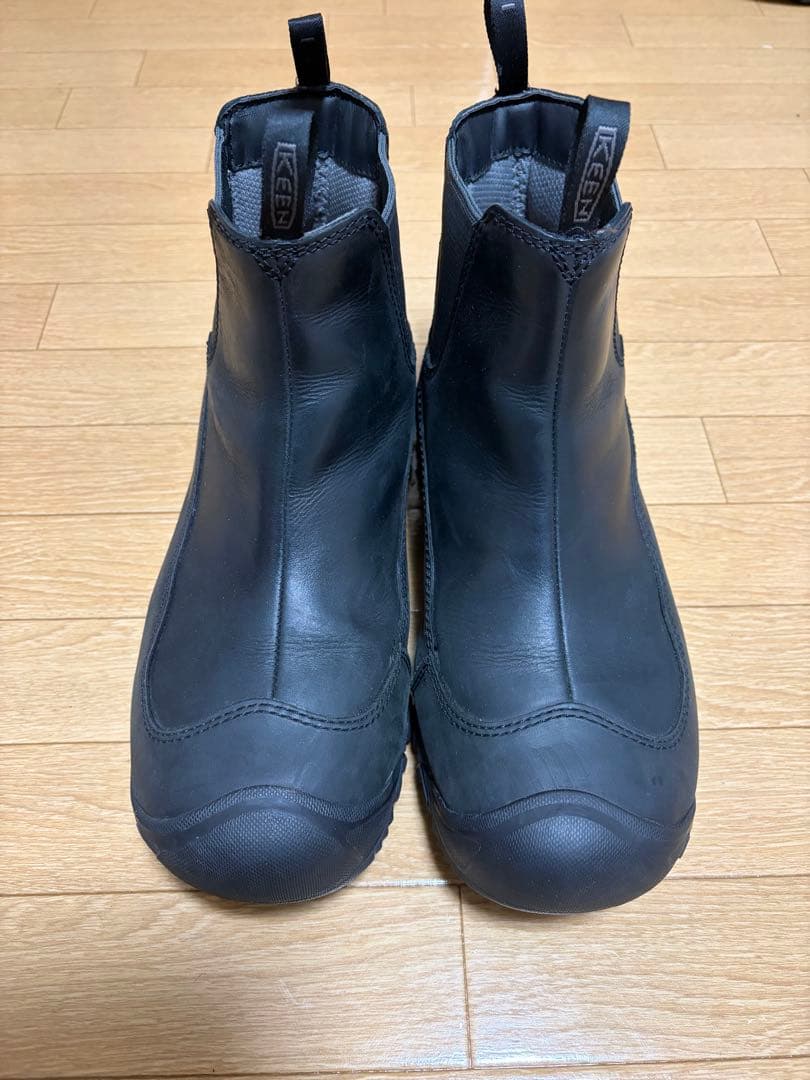 ※sun　KEEN キーン　アンカレッジブーツ　28 ブラック　アウトドア