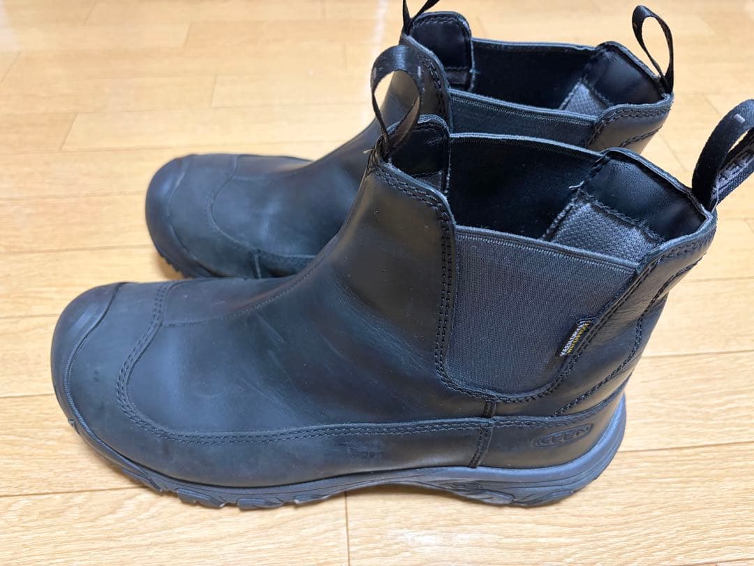 ※sun　KEEN キーン　アンカレッジブーツ　28 ブラック　アウトドア