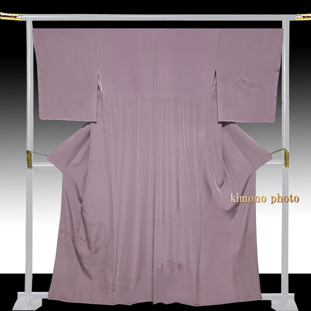 【新品、未使用】正絹【極上逸品】トールサイズ【汕頭刺繡スワトウ】訪問着フルセット