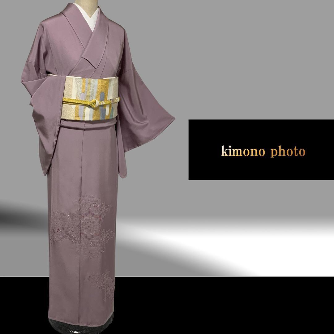 【新品、未使用】正絹【極上逸品】トールサイズ【汕頭刺繡スワトウ】訪問着フルセット