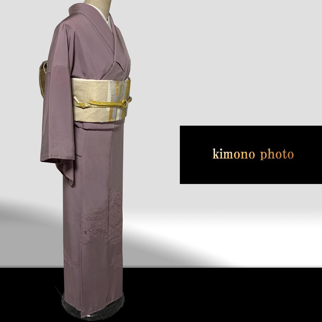 【新品、未使用】正絹【極上逸品】トールサイズ【汕頭刺繡スワトウ】訪問着フルセット