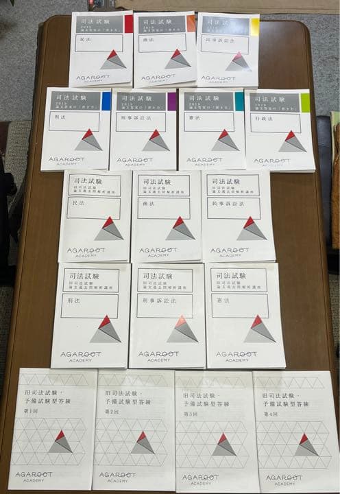 アガルート　司法試験　論文対策テキストセット全17冊