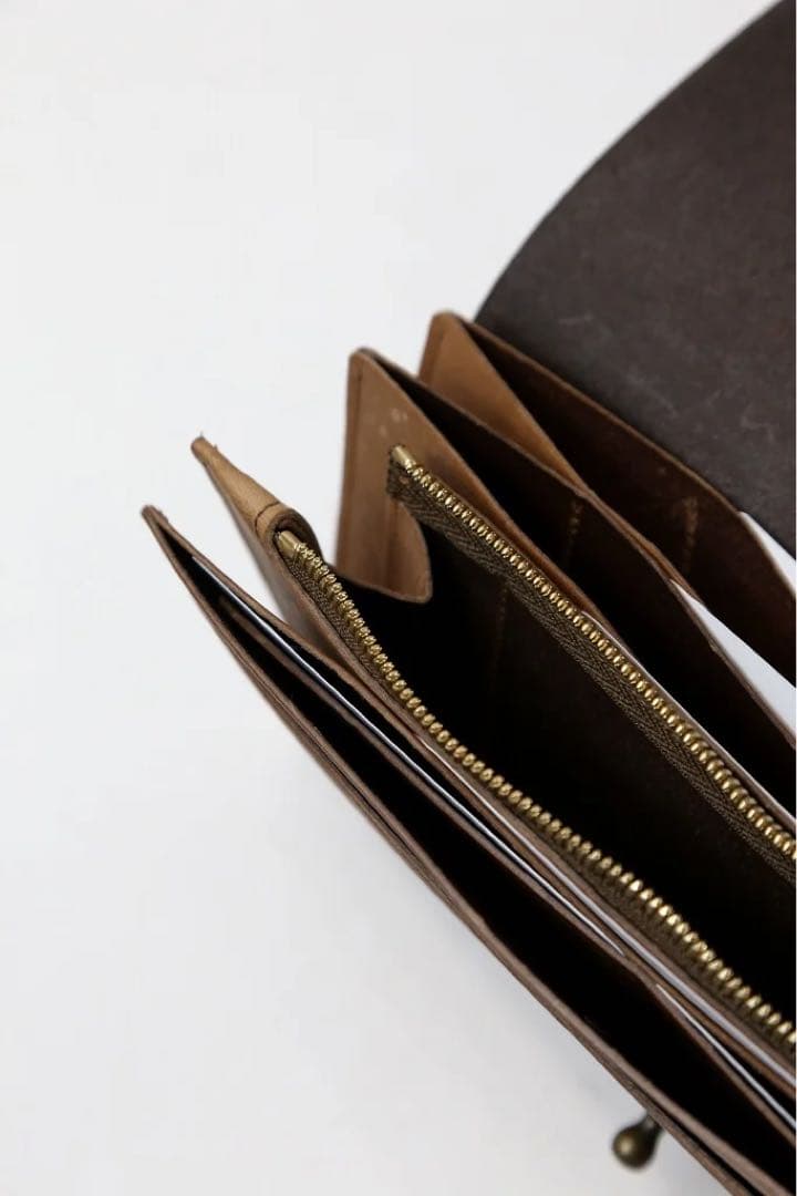 forme - Wallet (Dark Brown) Liscio 長財布