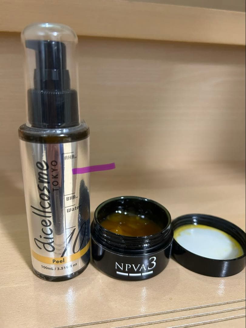 アイセルコスメ　ピール10 100ml & NPVA 3 ニードルピーリング