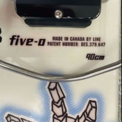 年末セール【稀少】LINE FIVE アルミビンディング付き ショートスキー