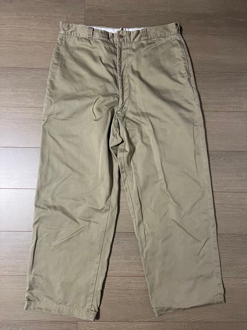 60s アメリカ軍　実物　チノパン