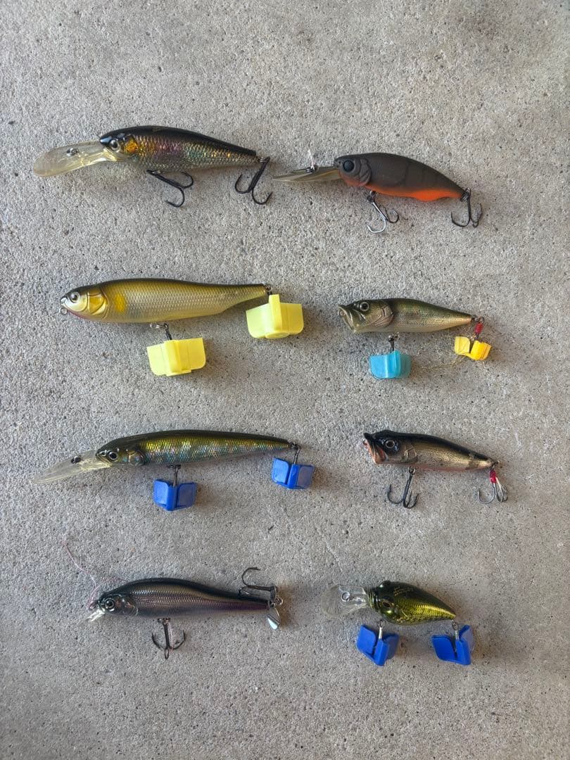 マ*ー様 ルアー バス釣りまとめ売り(ジャッカル メガバス バルサ デプス その