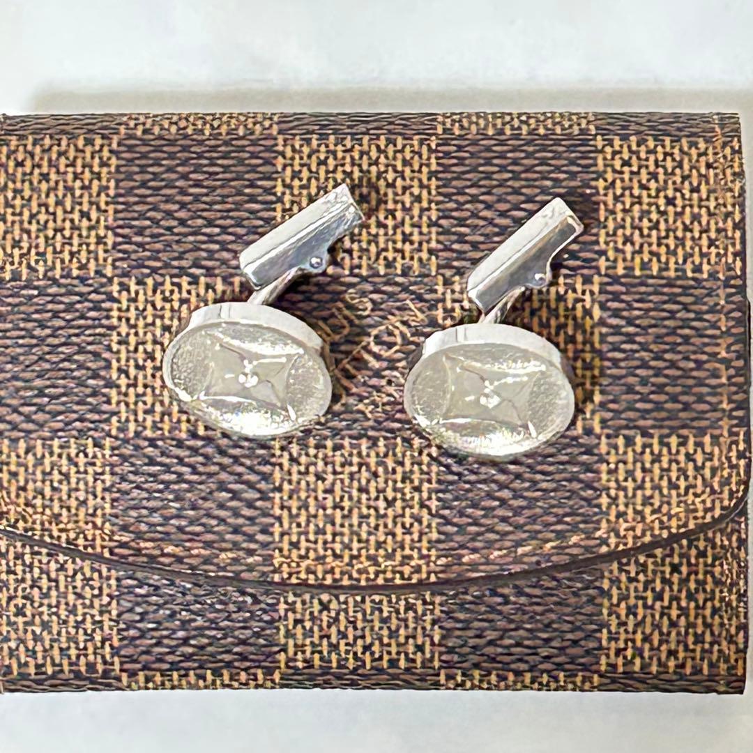 ルイヴィトン カフス カフリンクス シルバー 925 M65055