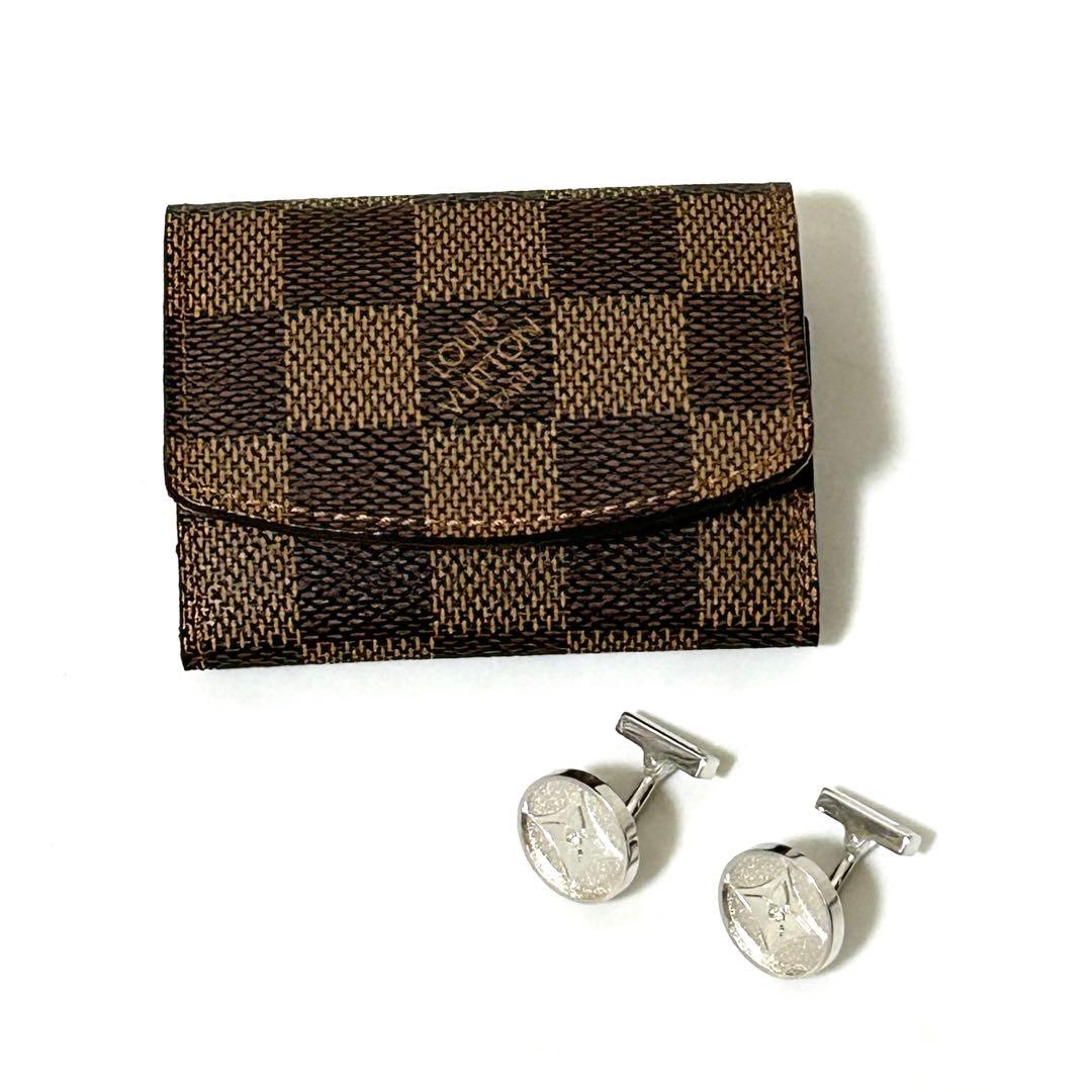 ルイヴィトン カフス カフリンクス シルバー 925 M65055