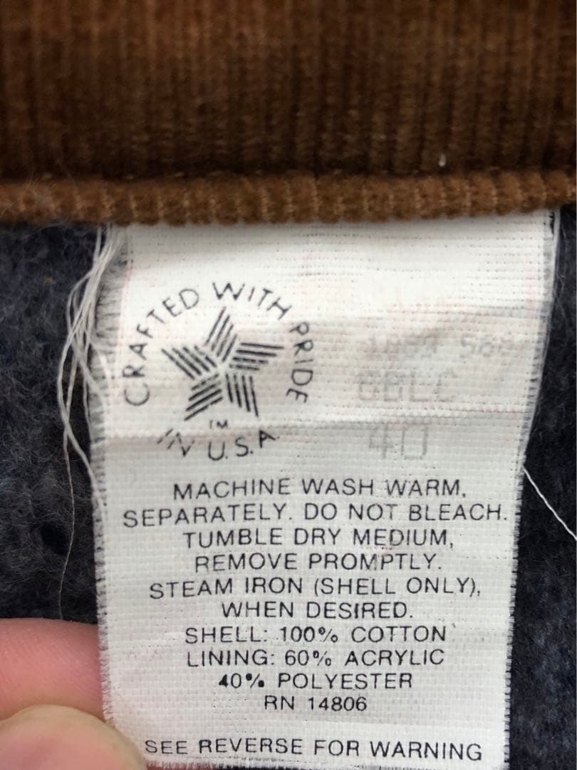 Carhartt 100周年チョアコート