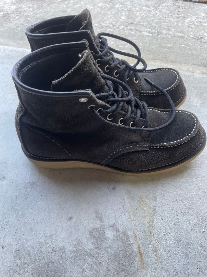 レッドウイング　8874 USA製　黒スエード