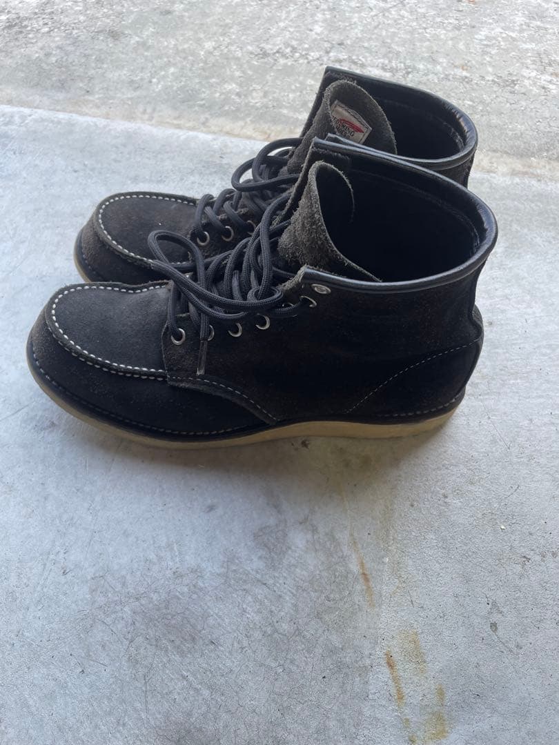 レッドウイング　8874 USA製　黒スエード