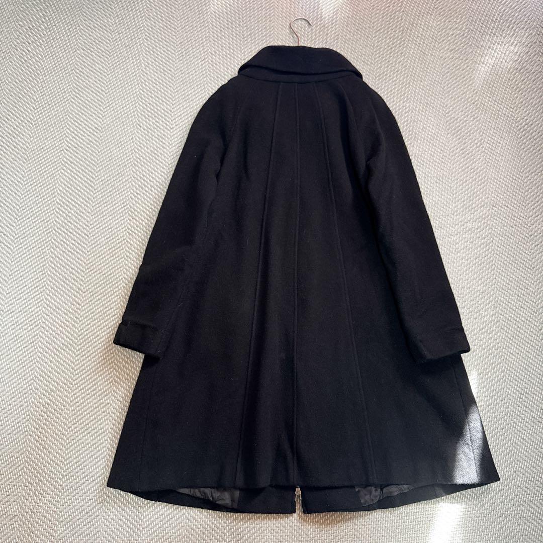 美品 MAX&Co. MaxMara スタンドネック 2way ウールコート