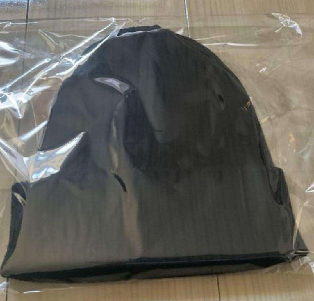 新品25SS supreme Overdyed Beanie Black 黒