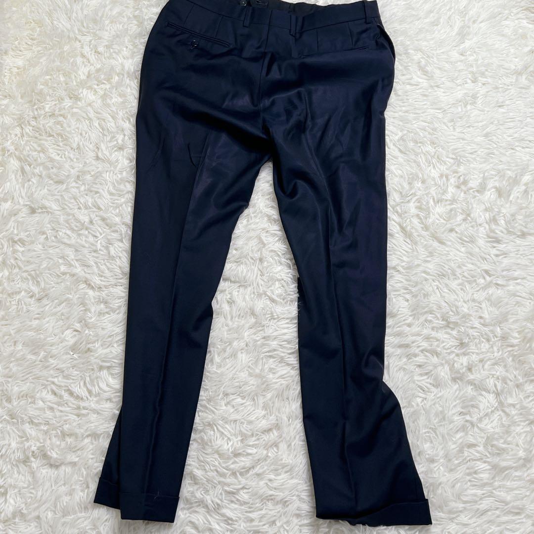 ミツミネ スーツ セットアップ ネイビー Drago Super150’s